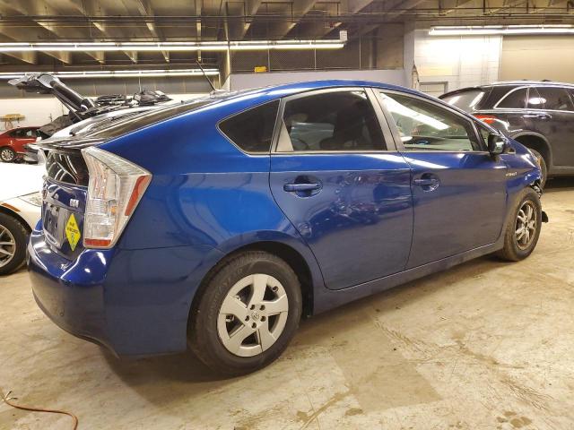 JTDKN3DU3A0109031 - 2010 TOYOTA PRIUS BLUE photo 3