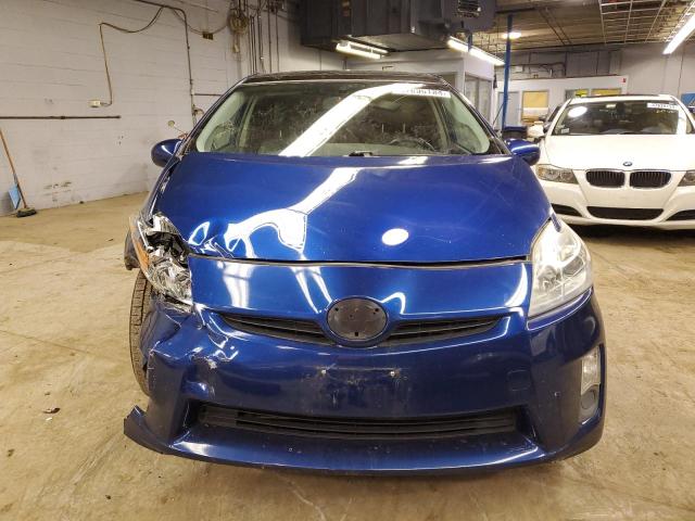 JTDKN3DU3A0109031 - 2010 TOYOTA PRIUS BLUE photo 5