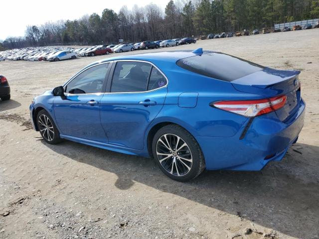 4T1G11AK0LU391760 - 2020 TOYOTA CAMRY SE BLUE photo 2