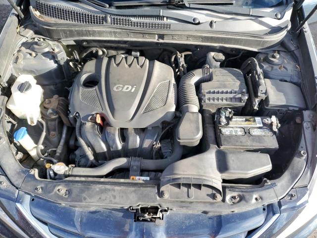 5NPEB4ACXDH797110 - 2013 HYUNDAI SONATA GLS BLUE photo 11