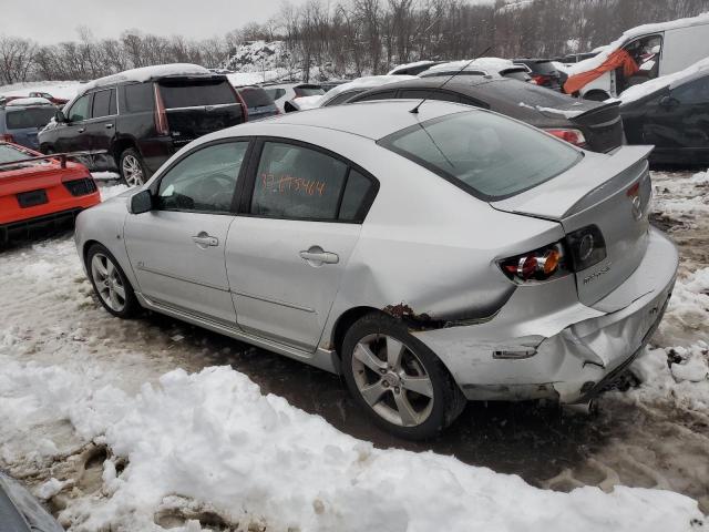 JM1BK324761413945 - 2006 MAZDA 3 S SILVER photo 2