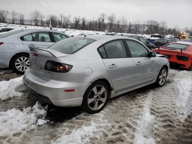 JM1BK324761413945 - 2006 MAZDA 3 S SILVER photo 3