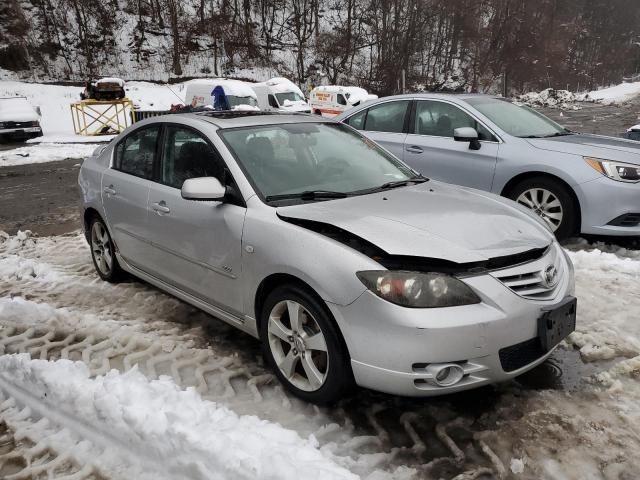 JM1BK324761413945 - 2006 MAZDA 3 S SILVER photo 4