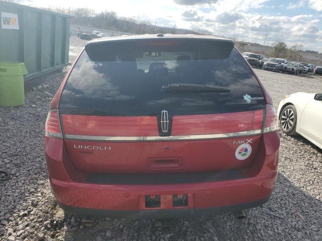 2LMDJ6JC2ABJ24233 - 2010 LINCOLN MKX RED photo 6