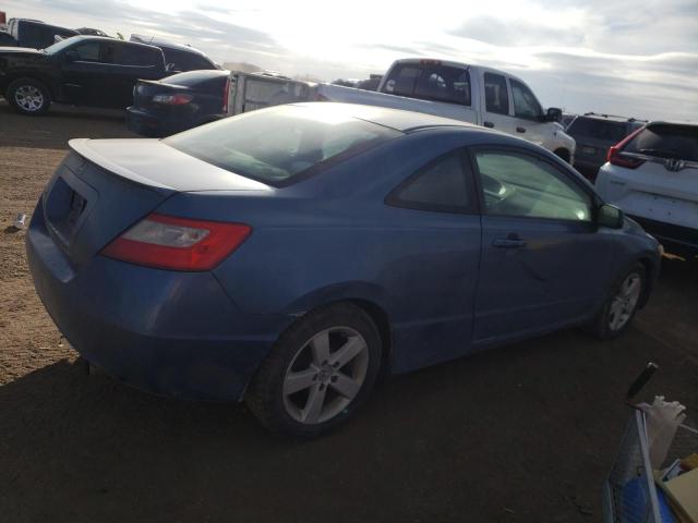 2HGFG12899H507911 - 2009 HONDA CIVIC EX BLUE photo 3