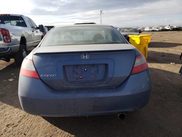 2HGFG12899H507911 - 2009 HONDA CIVIC EX BLUE photo 6