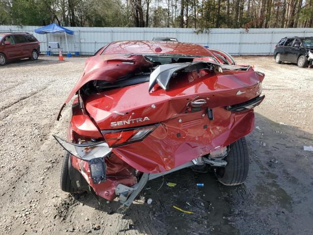 3N1AB8DV7NY213241 - 2022 NISSAN SENTRA SR RED photo 6