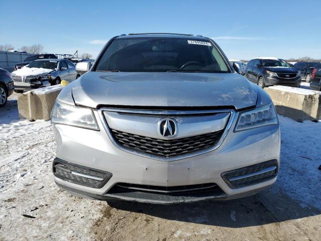 5FRYD4H49EB021362 - 2014 ACURA MDX TECHNOLOGY SILVER photo 5