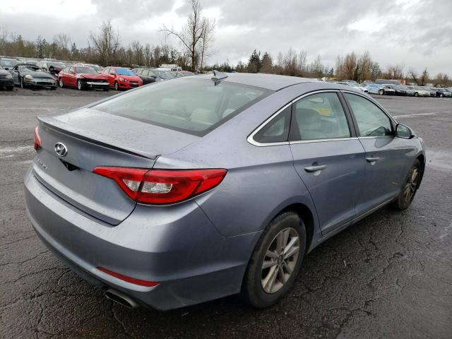 5NPE24AF7GH358400 - 2016 HYUNDAI SONATA SE SILVER photo 3