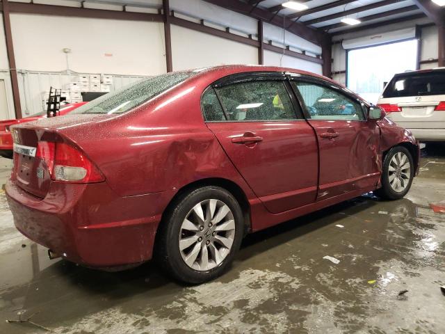 19XFA1F86AE056060 - 2010 HONDA CIVIC EX RED photo 3