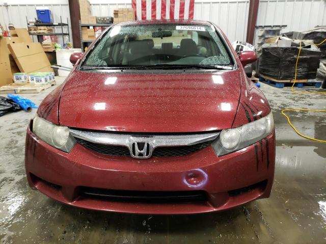 19XFA1F86AE056060 - 2010 HONDA CIVIC EX RED photo 5