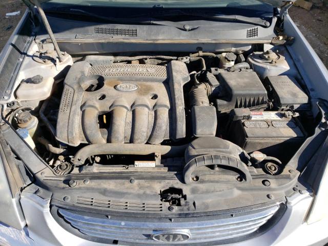 KNAGE123285177075 - 2008 KIA OPTIMA LX SILVER photo 11