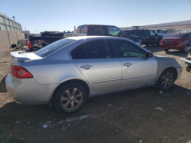 KNAGE123285177075 - 2008 KIA OPTIMA LX SILVER photo 3