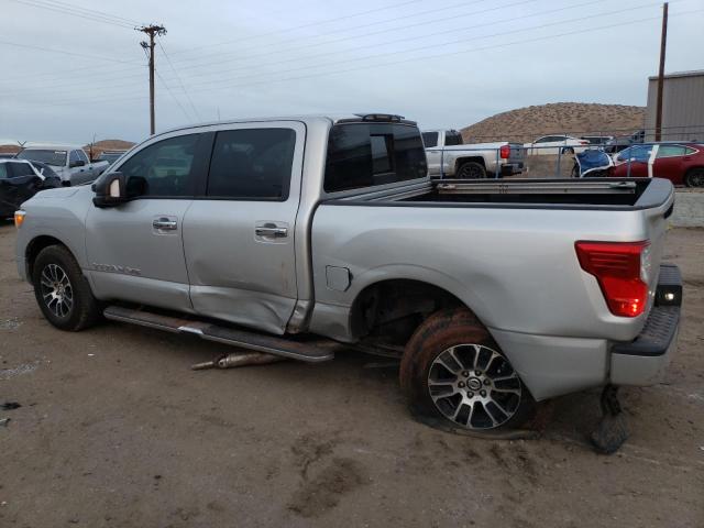 1N6AA1ED3LN504842 - 2020 NISSAN TITAN SV SILVER photo 2