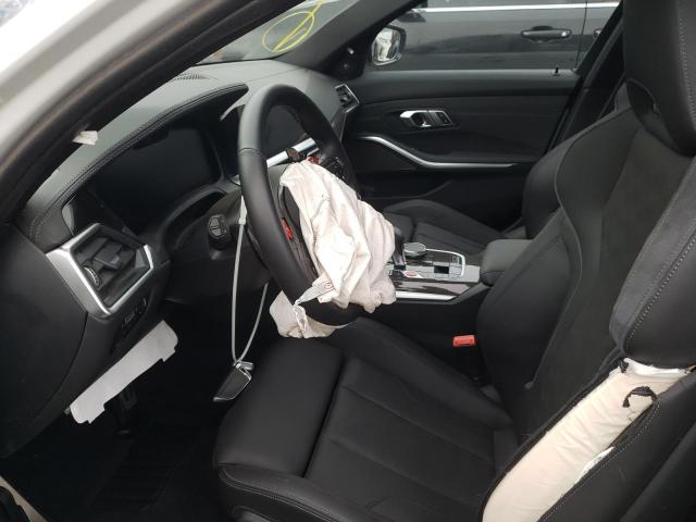 WBS33AY03NFM36952 - 2022 BMW M3 COMPETITION WHITE photo 7