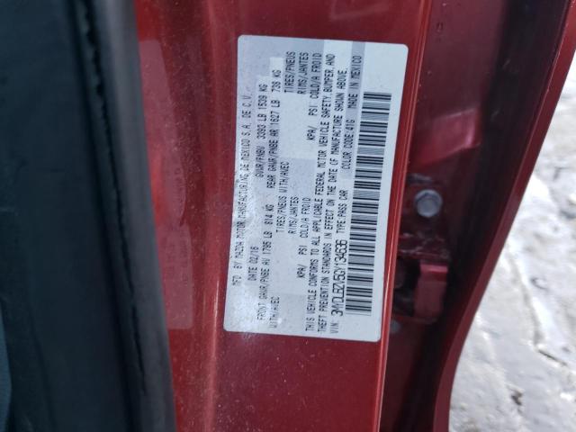 3MYDLBZV5GY134636 - 2016 TOYOTA SCION IA BURGUNDY photo 12