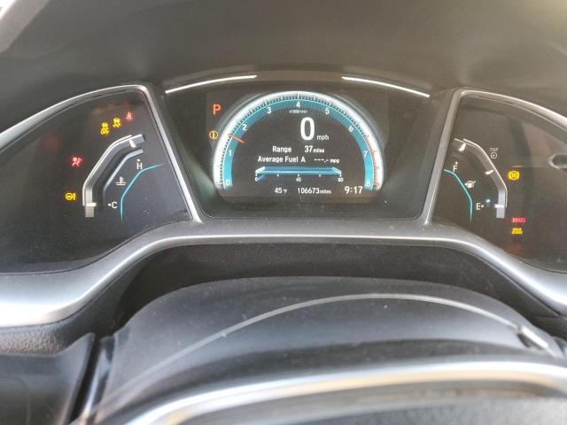 19XFC1F75HE213458 - 2017 HONDA CIVIC EXL შავი ფოტო 9