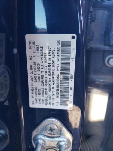 1HGCP26348A163974 - 2008 HONDA ACCORD LX BLUE photo 12