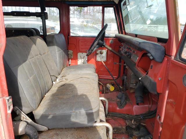 FJ40128027 - 1972 TOYOTA LANDCRUISR RED photo 5