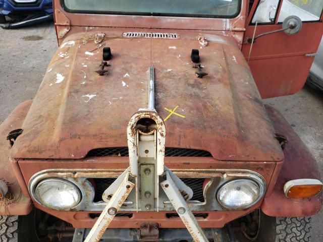 FJ40128027 - 1972 TOYOTA LANDCRUISR RED photo 7