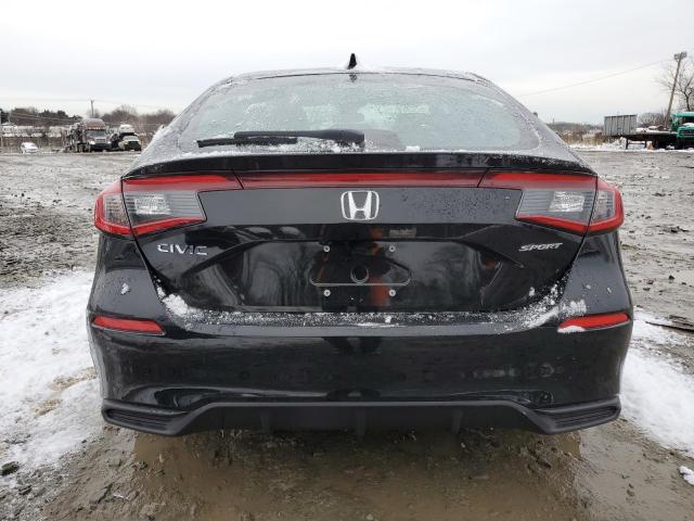 19XFL2H83RE010369 - 2024 HONDA CIVIC SPORT BLACK photo 6