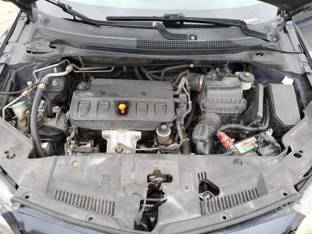 19VDE1F36FE006839 - 2015 ACURA ILX 20 BLUE photo 11