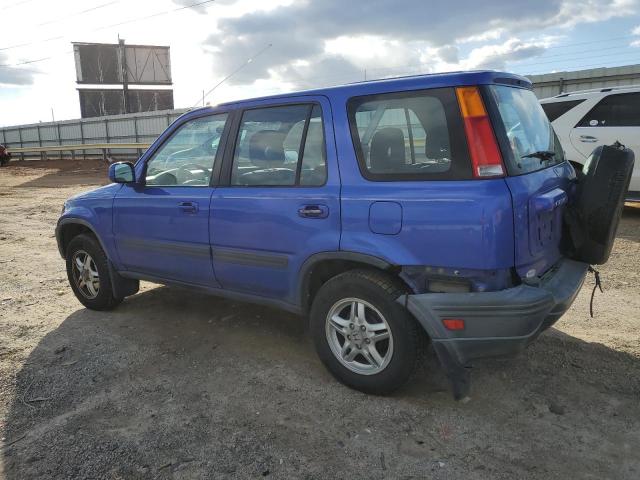 JHLRD1861YC058545 - 2000 HONDA CR-V EX BLUE photo 2