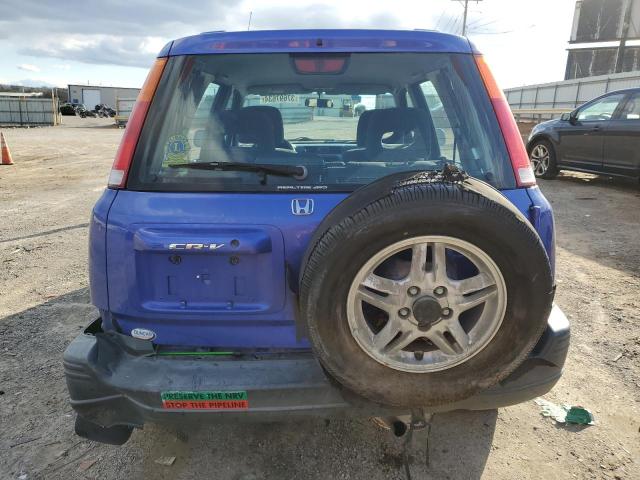 JHLRD1861YC058545 - 2000 HONDA CR-V EX BLUE photo 6