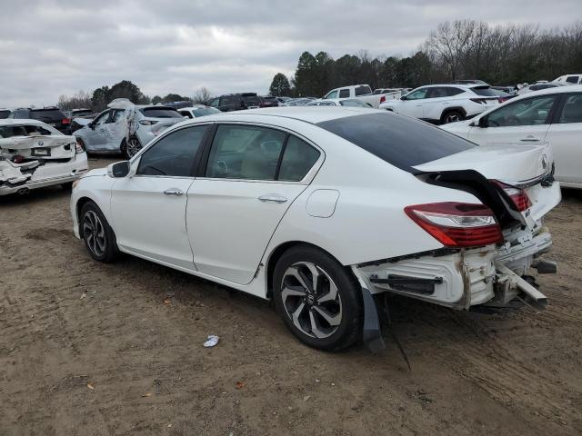 1HGCR2F88GA054261 - 2016 HONDA ACCORD EXL WHITE photo 2