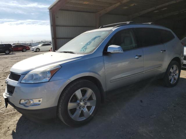 1GNKVLED9BJ208230 - 2011 CHEVROLET TRAVERSE LTZ SILVER photo 1