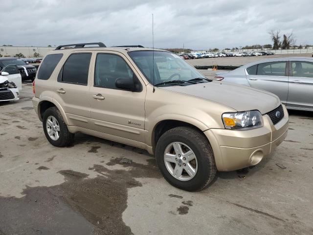 1FMCU49H17KA04778 - 2007 FORD ESCAPE HEV BEIGE photo 4