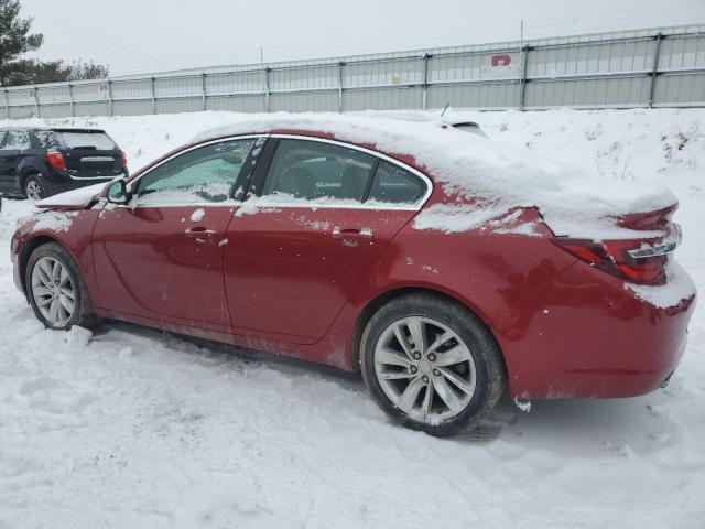 2G4GK5EX6E9279376 - 2014 BUICK REGAL RED photo 2