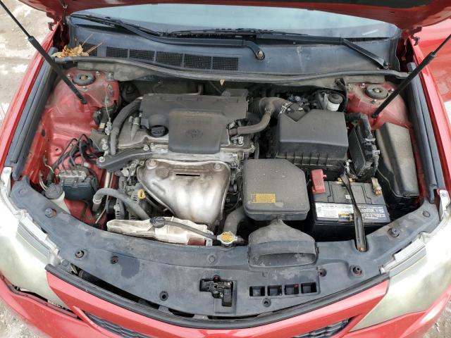 4T1BF1FK0EU756820 - 2014 TOYOTA CAMRY L RED photo 11