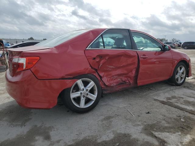 4T1BF1FK0EU756820 - 2014 TOYOTA CAMRY L RED photo 3