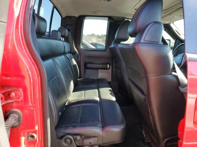 1FTPX14508FB45781 - 2008 FORD F150 RED photo 10