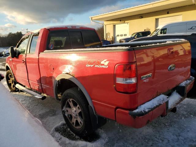 1FTPX14508FB45781 - 2008 FORD F150 RED photo 2