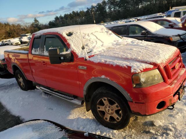 1FTPX14508FB45781 - 2008 FORD F150 RED photo 4