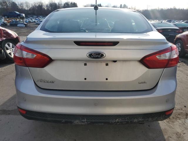 1FAHP3H20CL253527 - 2012 FORD FOCUS SEL SILVER photo 6