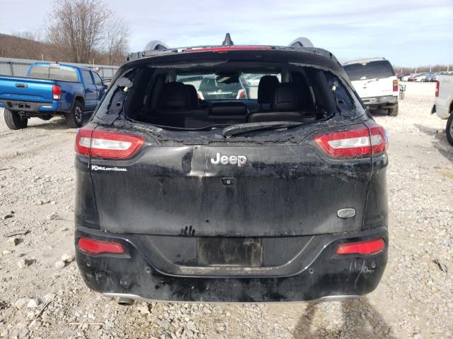 1C4PJLJB3HD233775 - 2017 JEEP CHEROKEE OVERLAND BLACK photo 6