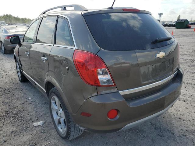 3GNAL3EKXES665437 - 2014 CHEVROLET CAPTIVA LT BROWN photo 3