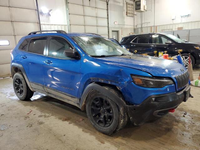 1C4PJMBX5MD241287 - 2021 JEEP CHEROKEE TRAILHAWK BLUE photo 4