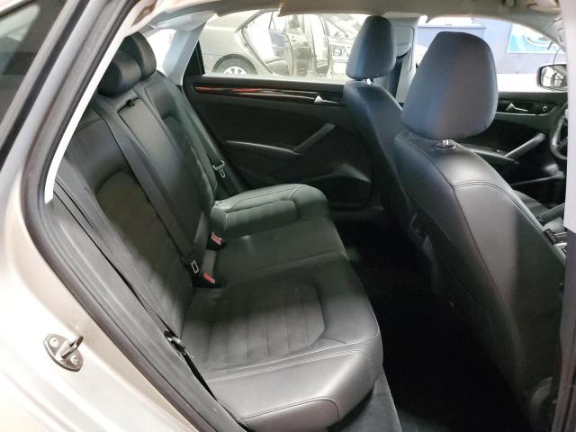 1VWCT7A37EC091003 - 2014 VOLKSWAGEN PASSAT SEL GRAY photo 10