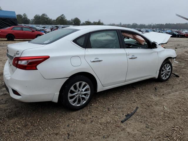 3N1AB7AP7KY212960 - 2019 NISSAN SENTRA S WHITE photo 3