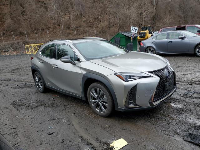 JTHR9JBH6M2037536 - 2021 LEXUS UX 250H SILVER photo 4