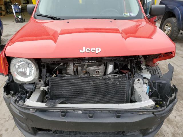 ZACCJBAW8GPD79925 - 2016 JEEP RENEGADE SPORT Կարմիր լուսանկար 11