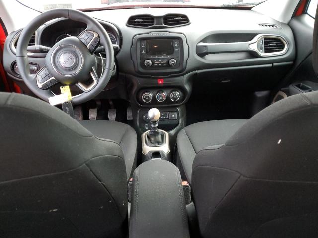 ZACCJBAW8GPD79925 - 2016 JEEP RENEGADE SPORT Կարմիր լուսանկար 8