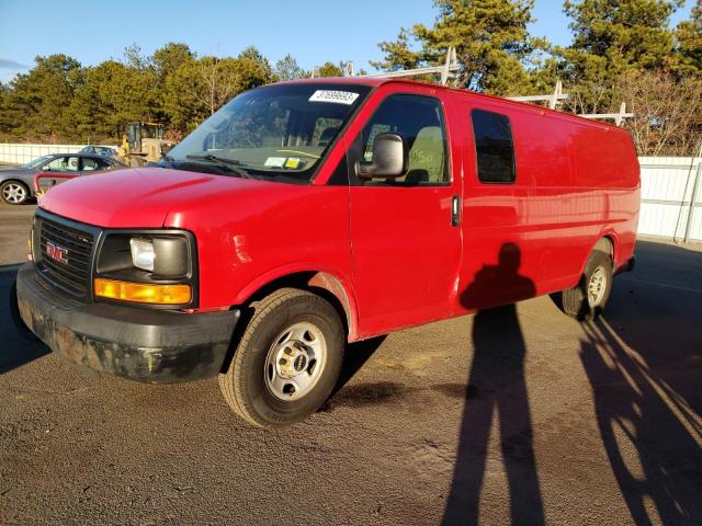 1GTGG29K991104780 - 2009 GMC SAVANA G2500 RED photo 1