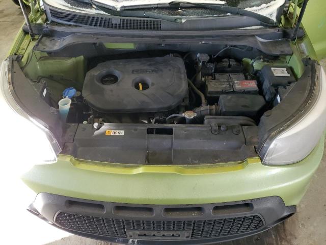 KNDJP3A57F7765623 - 2015 KIA SOUL + GREEN photo 11