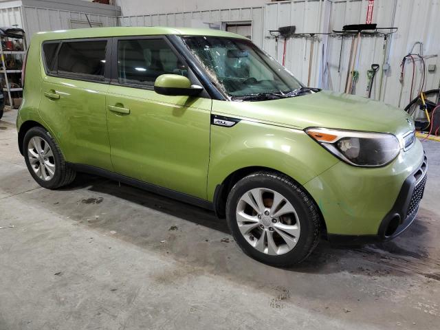 KNDJP3A57F7765623 - 2015 KIA SOUL + GREEN photo 4