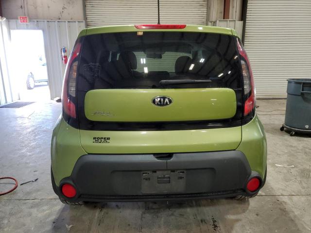 KNDJP3A57F7765623 - 2015 KIA SOUL + GREEN photo 6